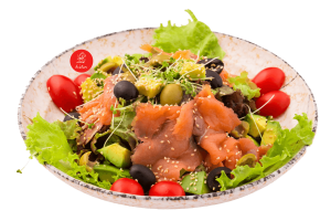 Sumoku salmon Salada
